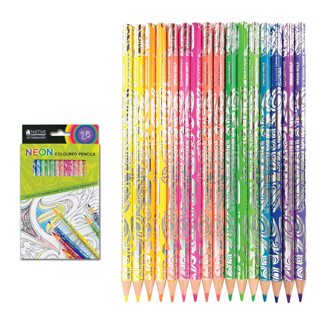 Native Northwest - Colouring Pencils (Various Sizes)