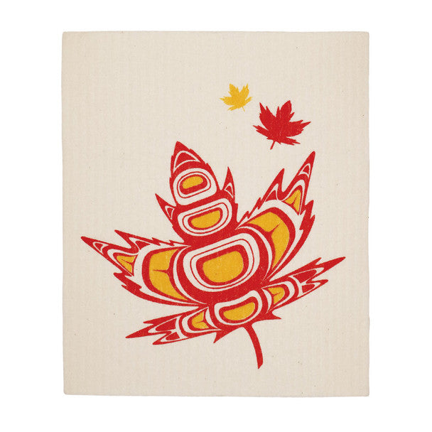 Native Northwest - Eco Cloths Indigenous Maple by Paul Windsor, Haisla, Heiltsuk