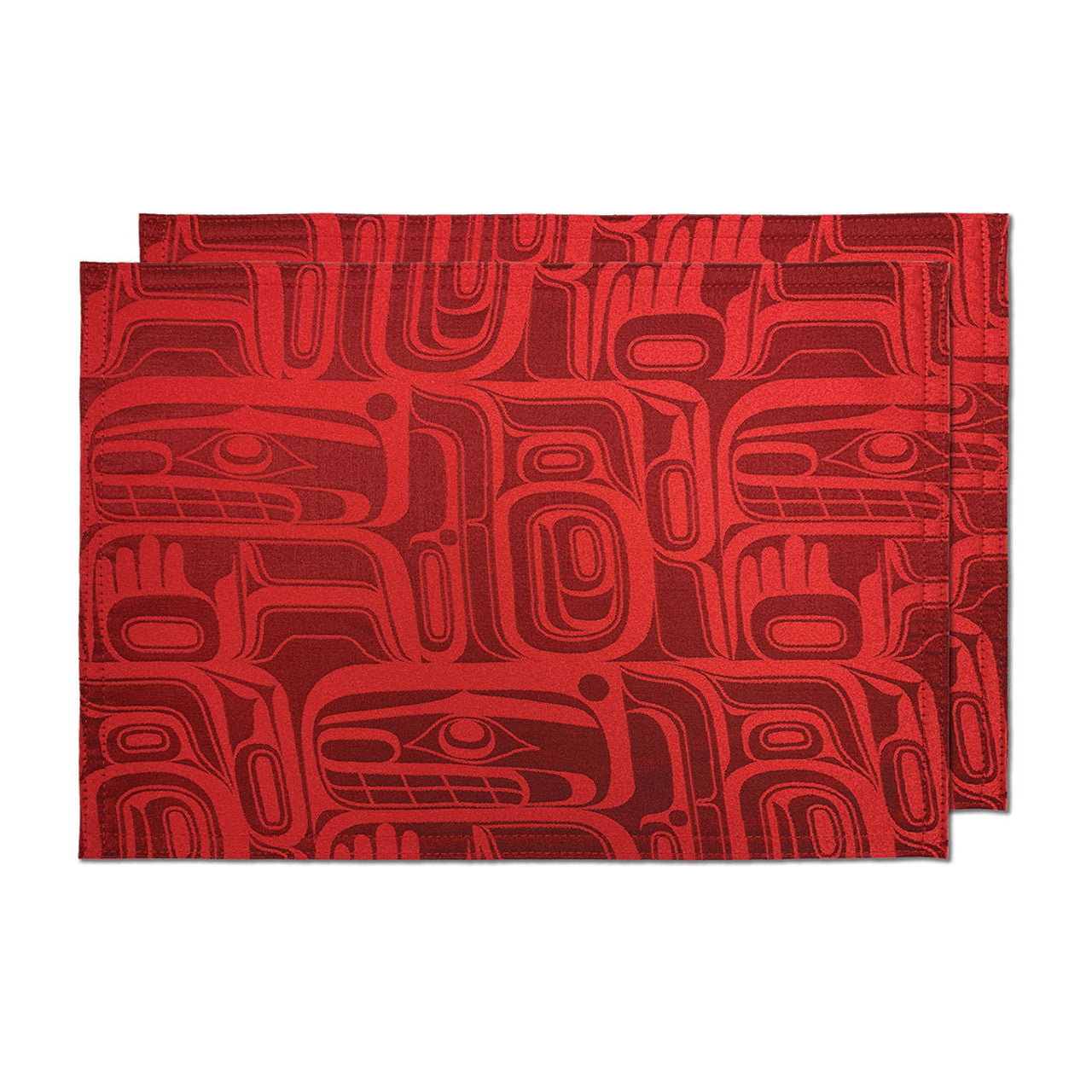 Native Northwest - Woven Placemats (Set of 2)