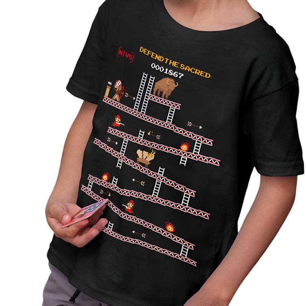 NTVS Unisex T - Shirt "Where the Buffalo Roam" - Indigenous Box