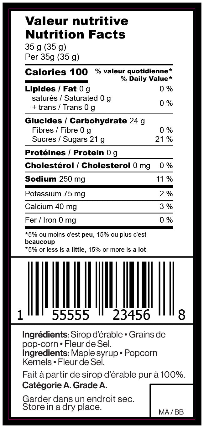 Sigewigus - Maple Popcorn (90g)