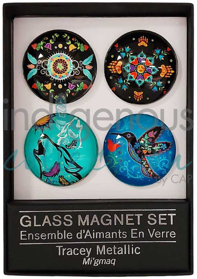 Indigenous Collection - Glass Magnets Sets