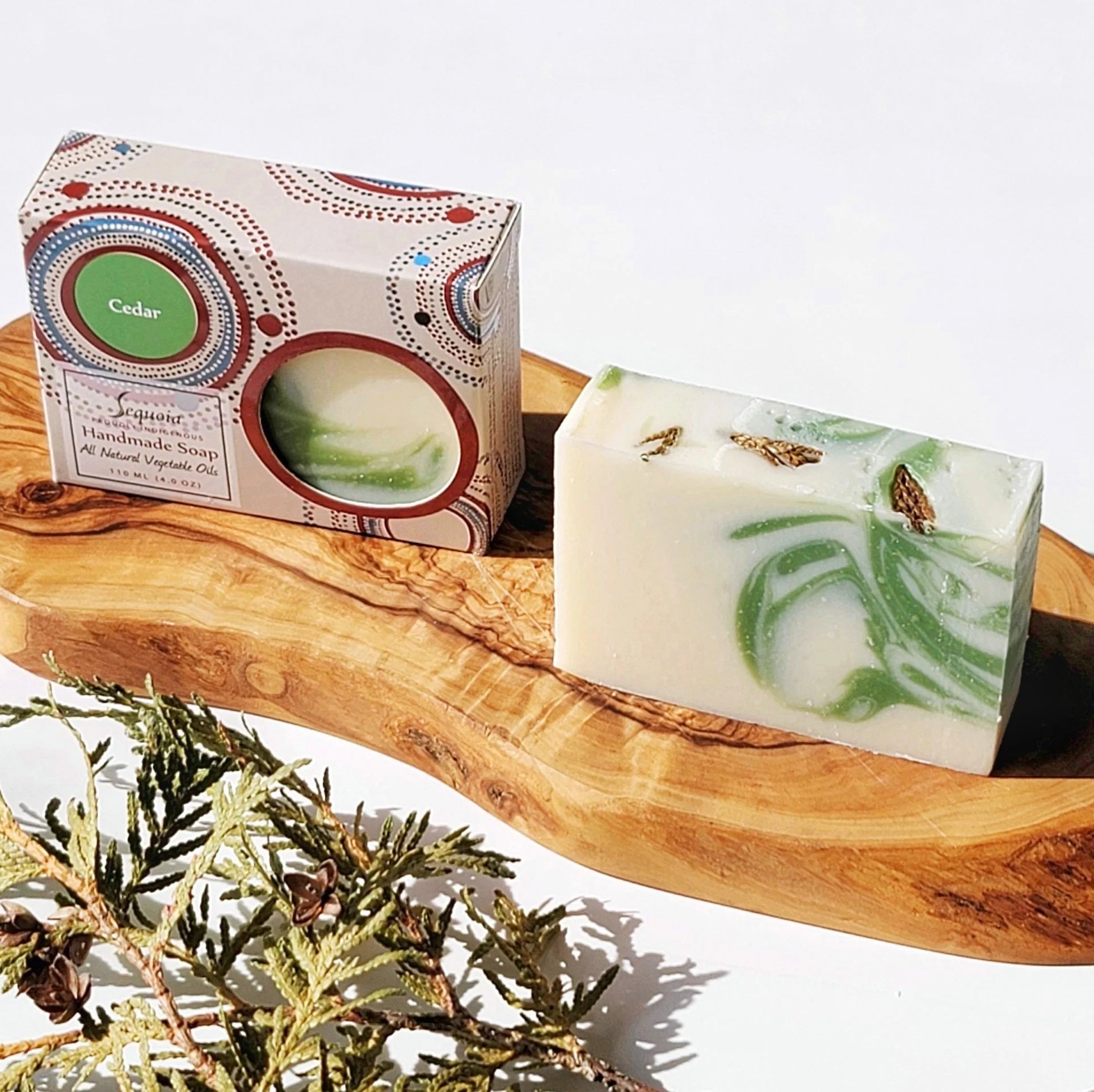 Sequoia Handmade Bar Soap - Indigenous Box