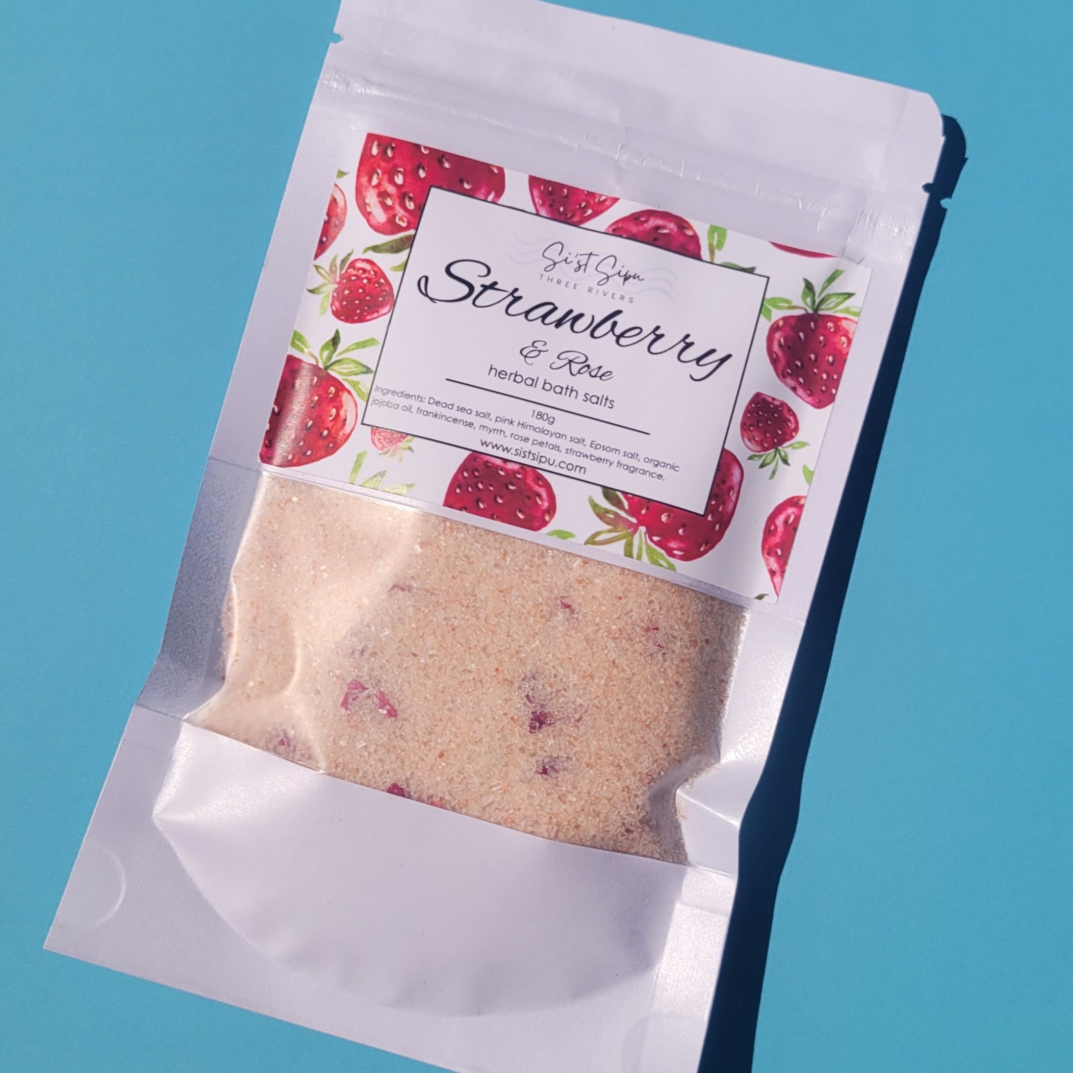 Strawberry & Rose Bath Salt