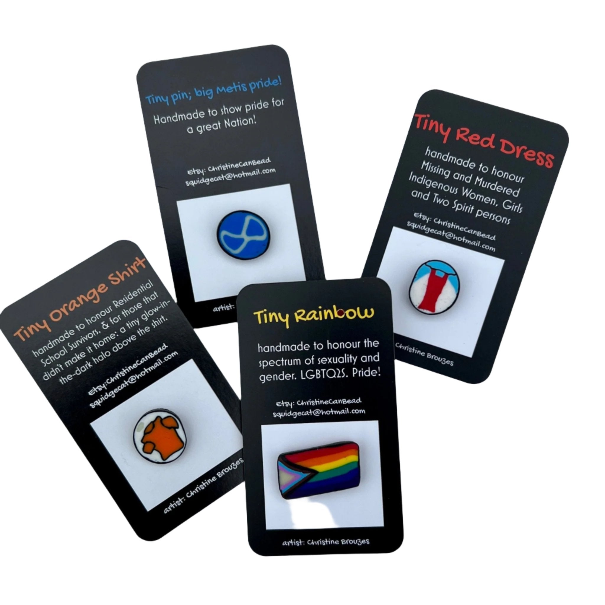 Tiny Pins by Christine Brouzes - Indigenous Box