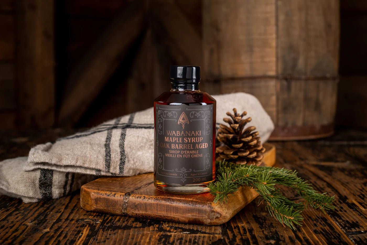 Wabanaki Maple Syrup (Barrel Aged 200ml) - Indigenous Box