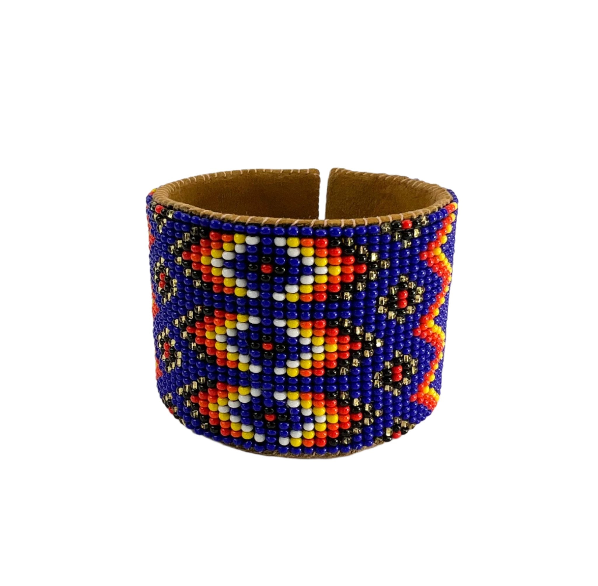 Wayne's Hummingbirds Beaded Art - Indigenous Box