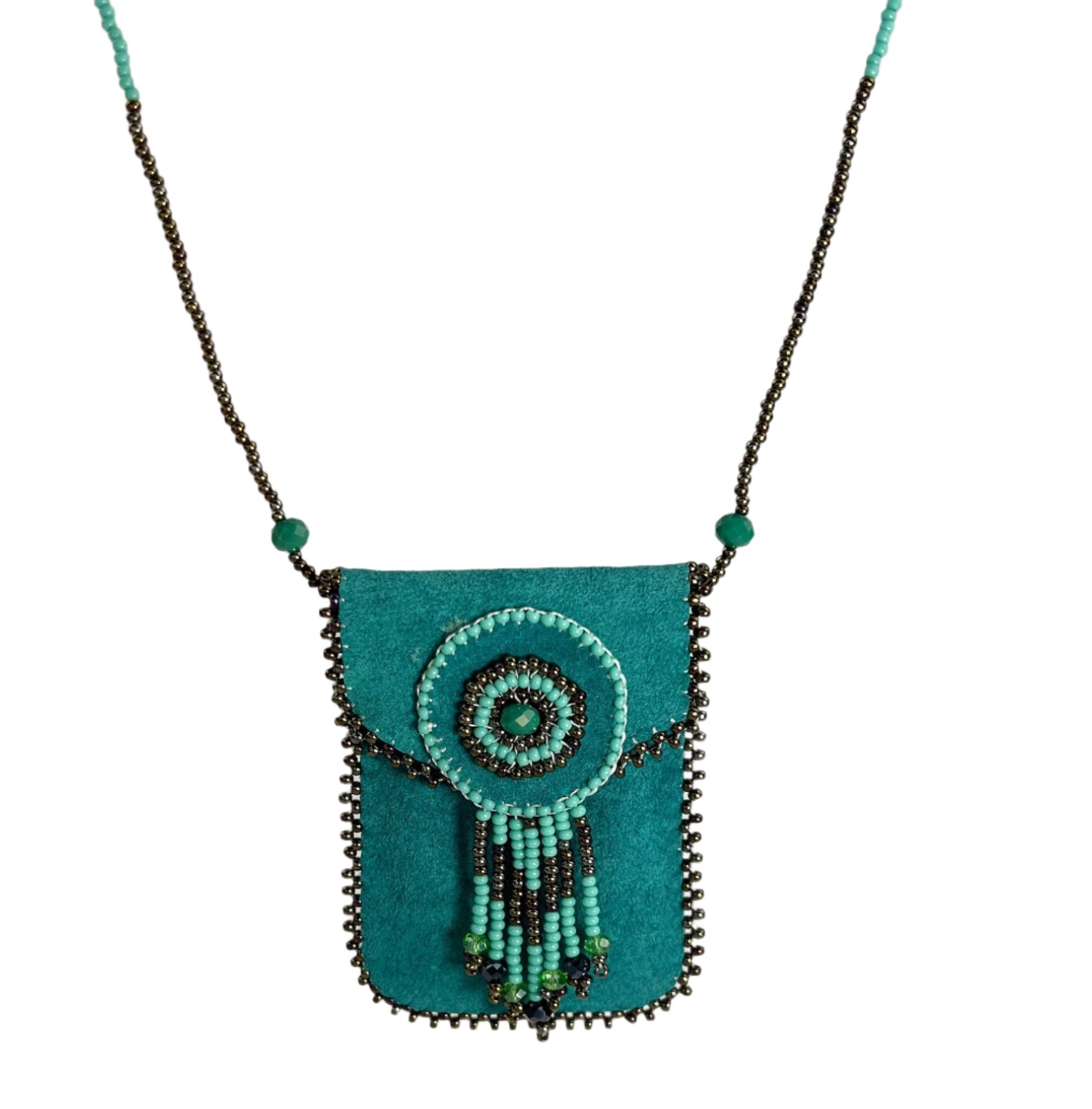 Wayne's Hummingbirds Beaded Art - Indigenous Box