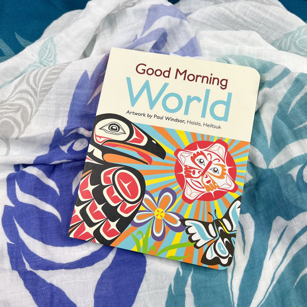 Children's Board Book "Good Morning World" by Paul Windsor or "Goodnight World"