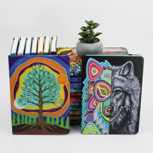 Journals featuring celebrated Indigenous artists