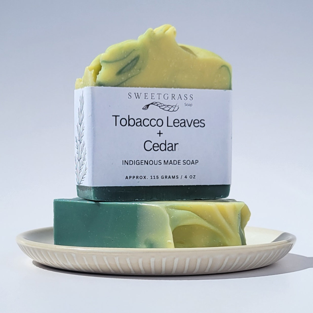 Tobacco Leaves and Cedar Soap Bar