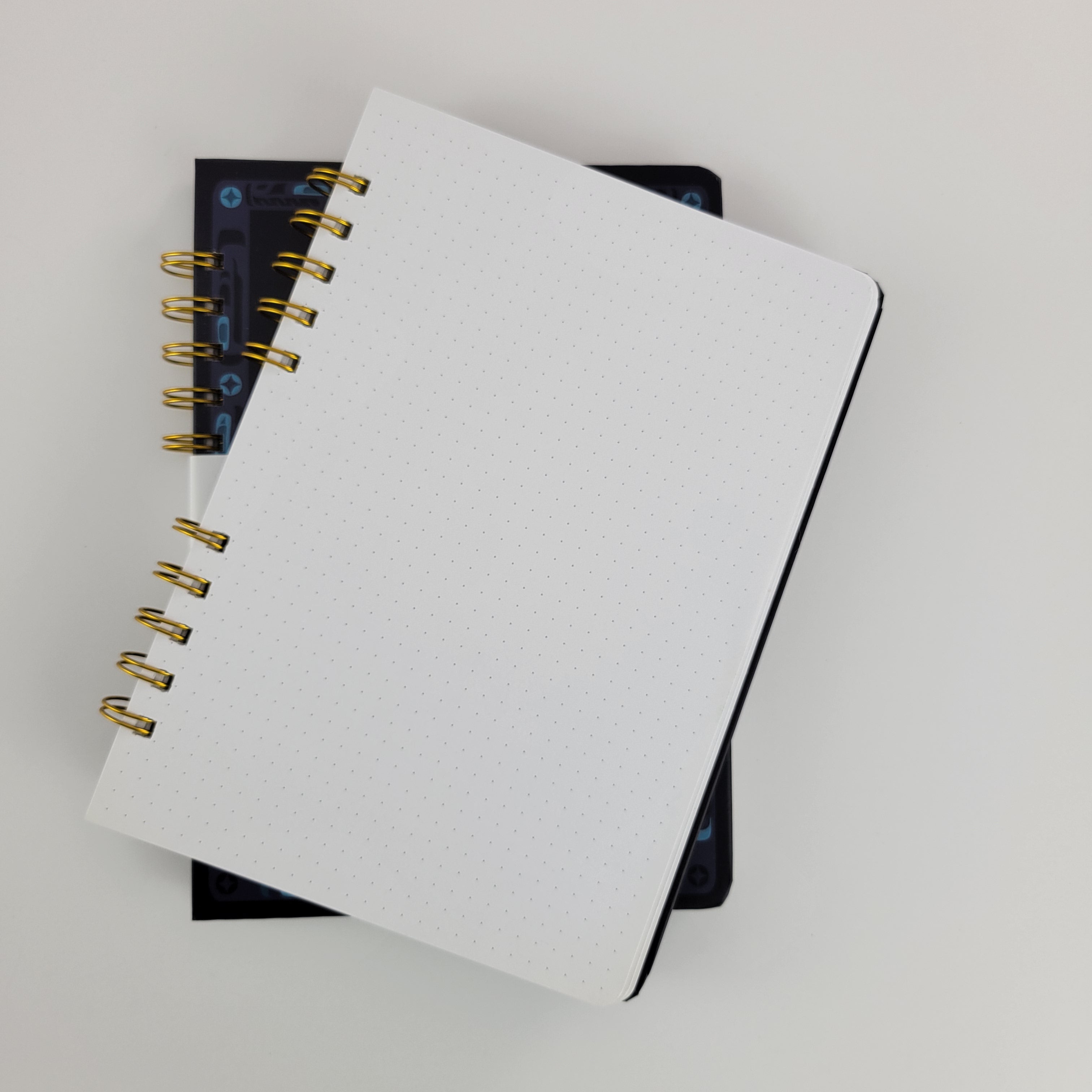 Grid Paper Wolf Pup and Sea Wolf Journal