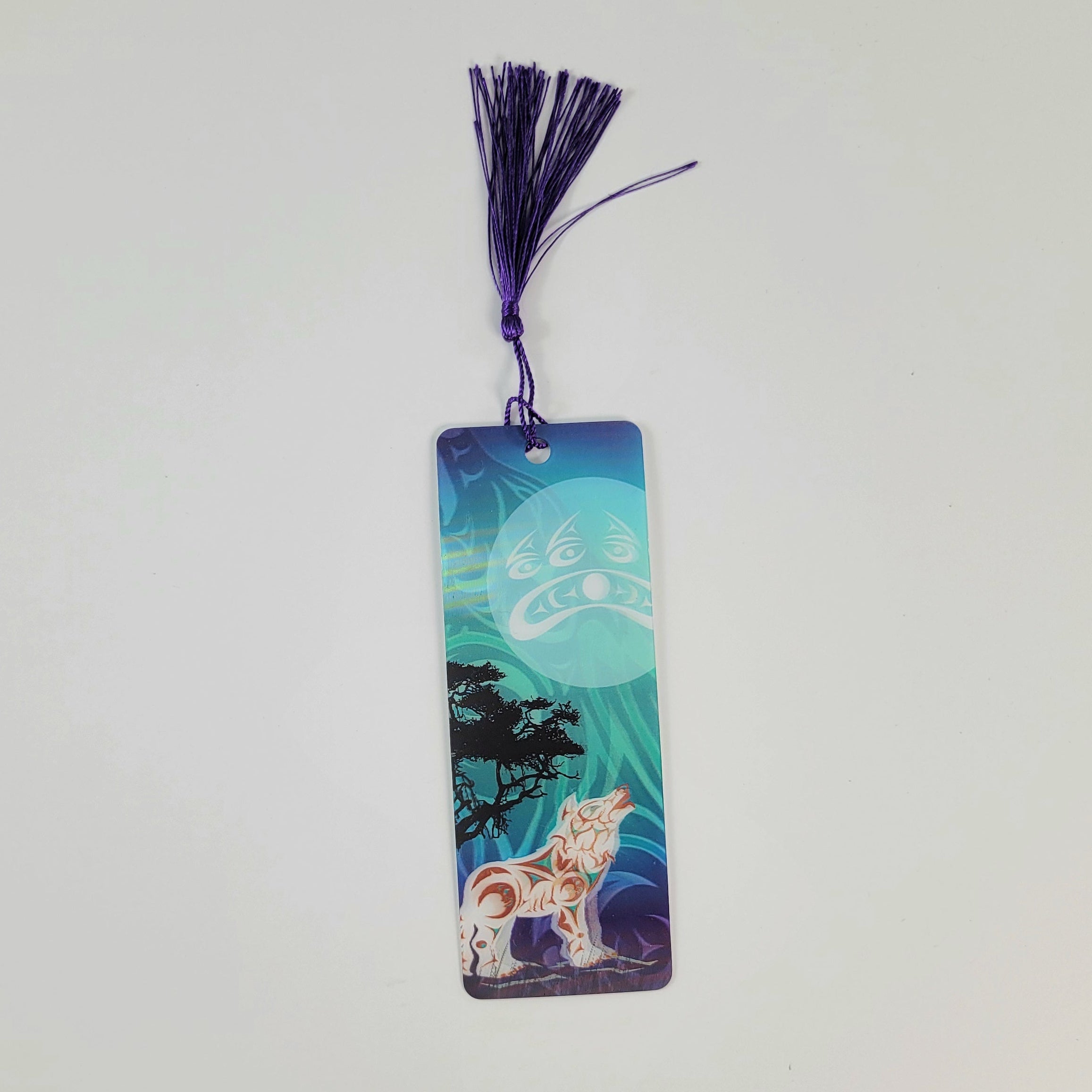 Howling Wolf 3D Bookmark