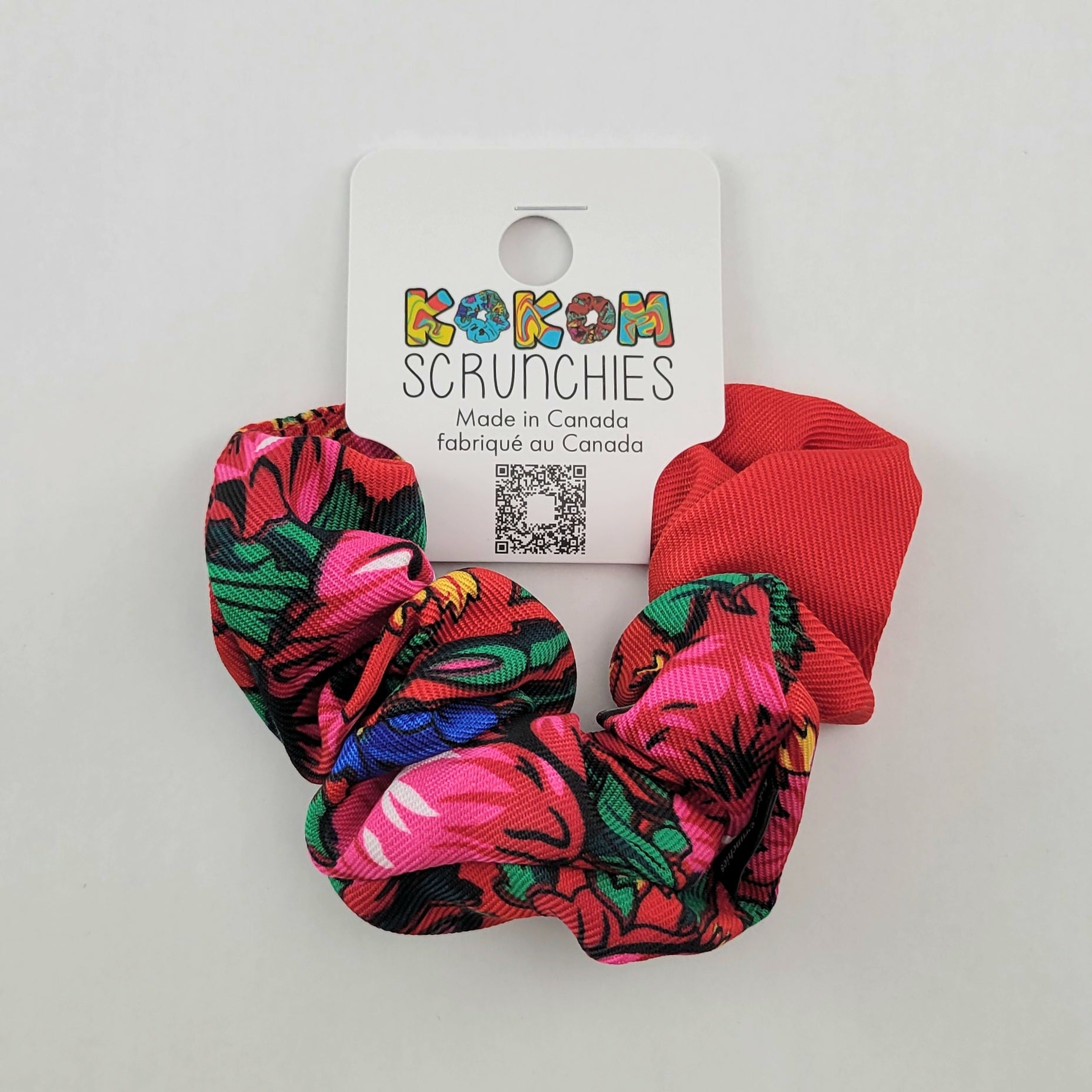 Red Core Scrunchies