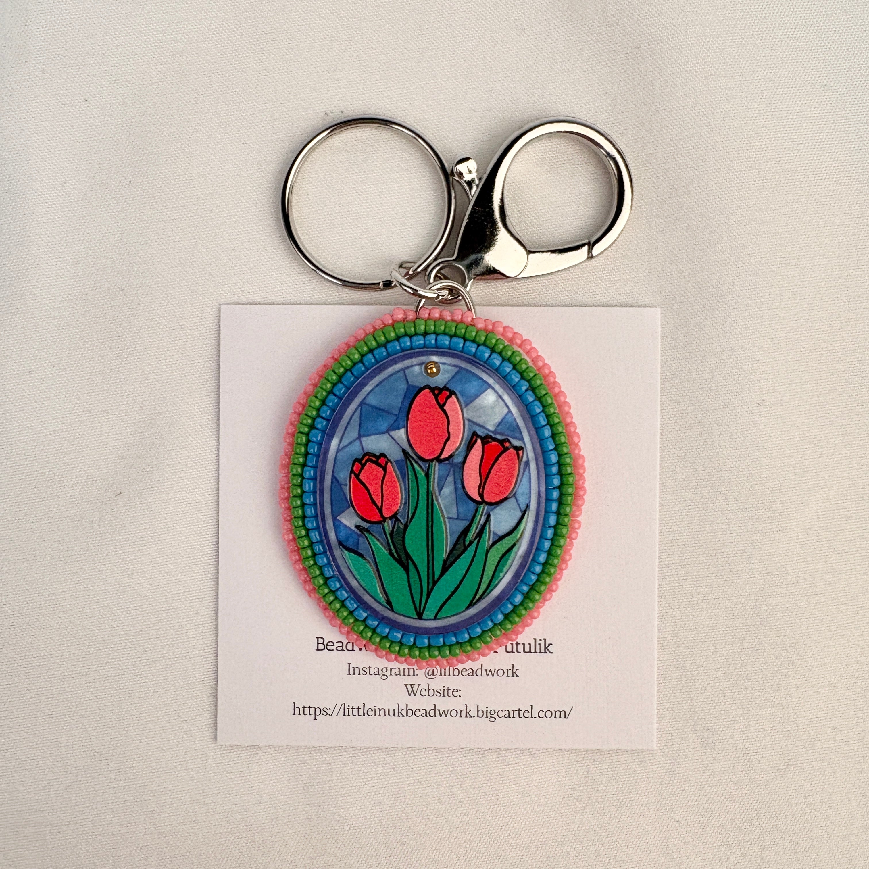 Little Inuk Beadwork - beaded keychains