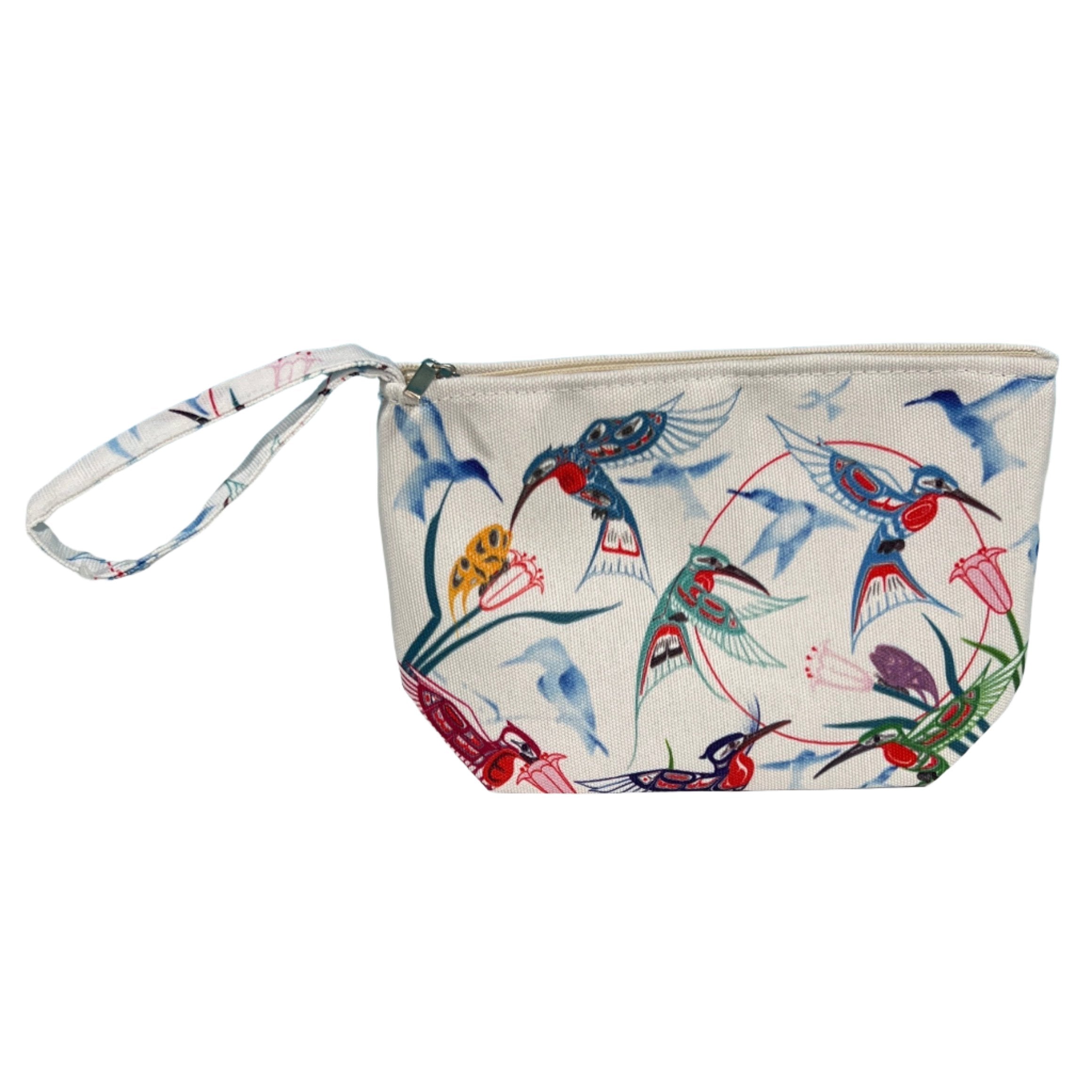 Small Zipper Canvas Tote Bag