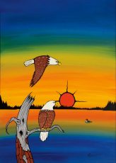 Art Print Card feat. Jeffery Red George