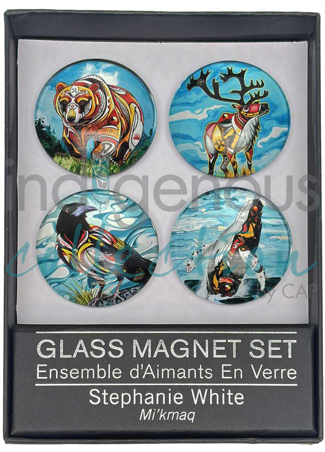 Indigenous Collection - Glass Magnets Sets