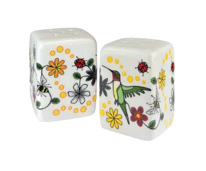 Hummingbird Salt & Pepper Shakers
