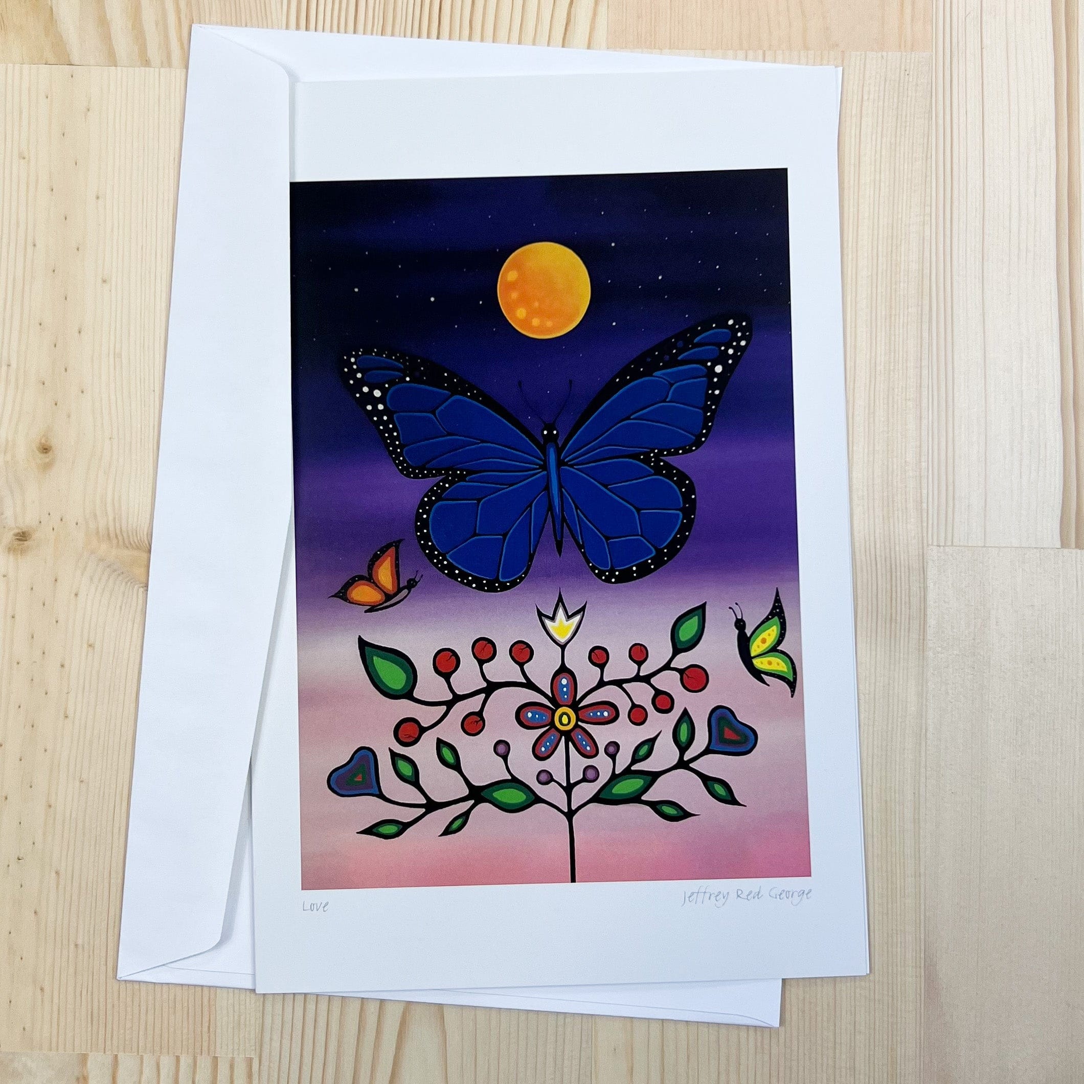 Art Print Card feat. Jeffery Red George