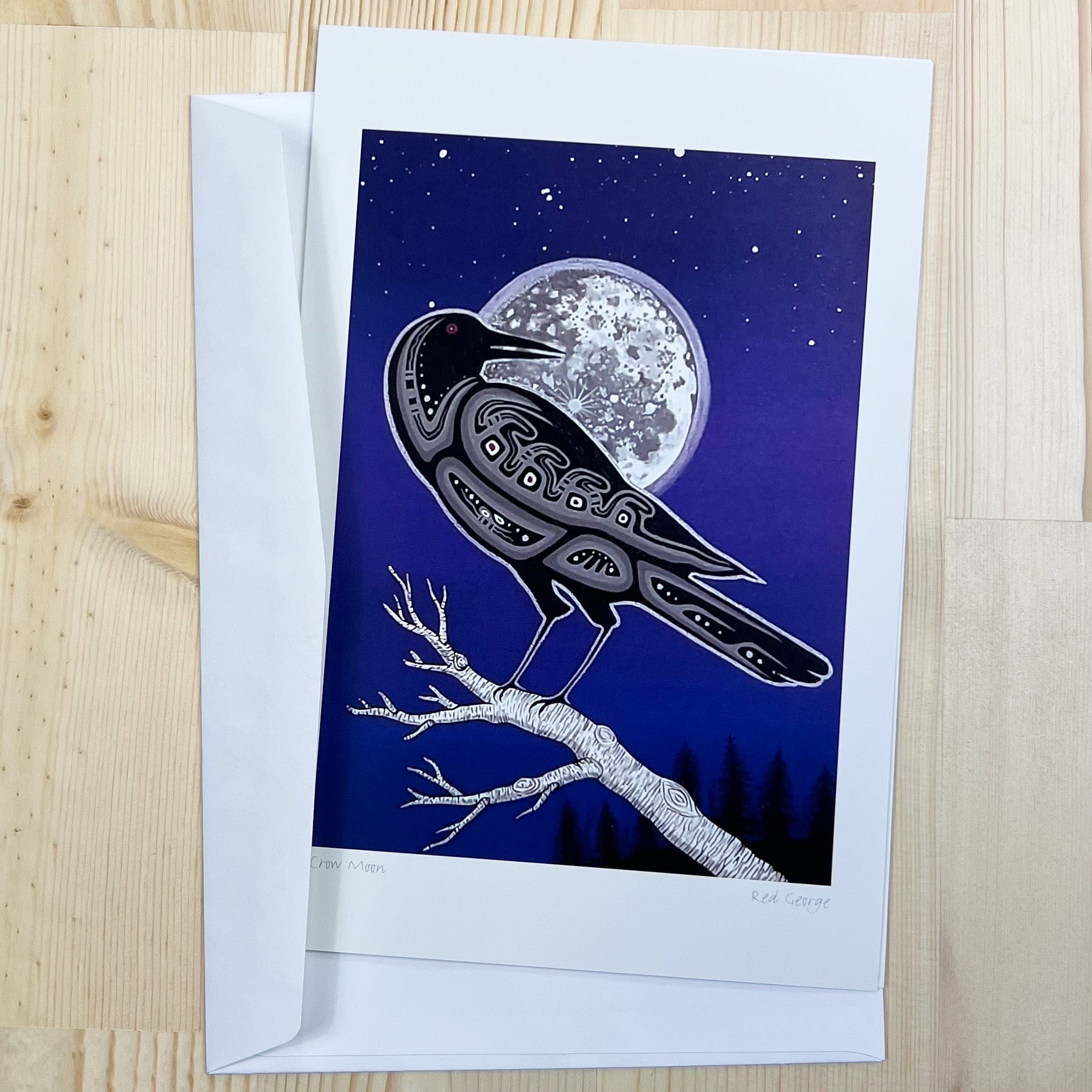 Art Print Card feat. Jeffery Red George