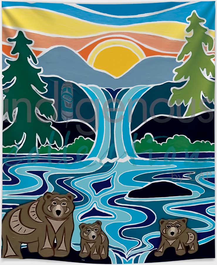 Indigenous Collection - Fleece Blankets