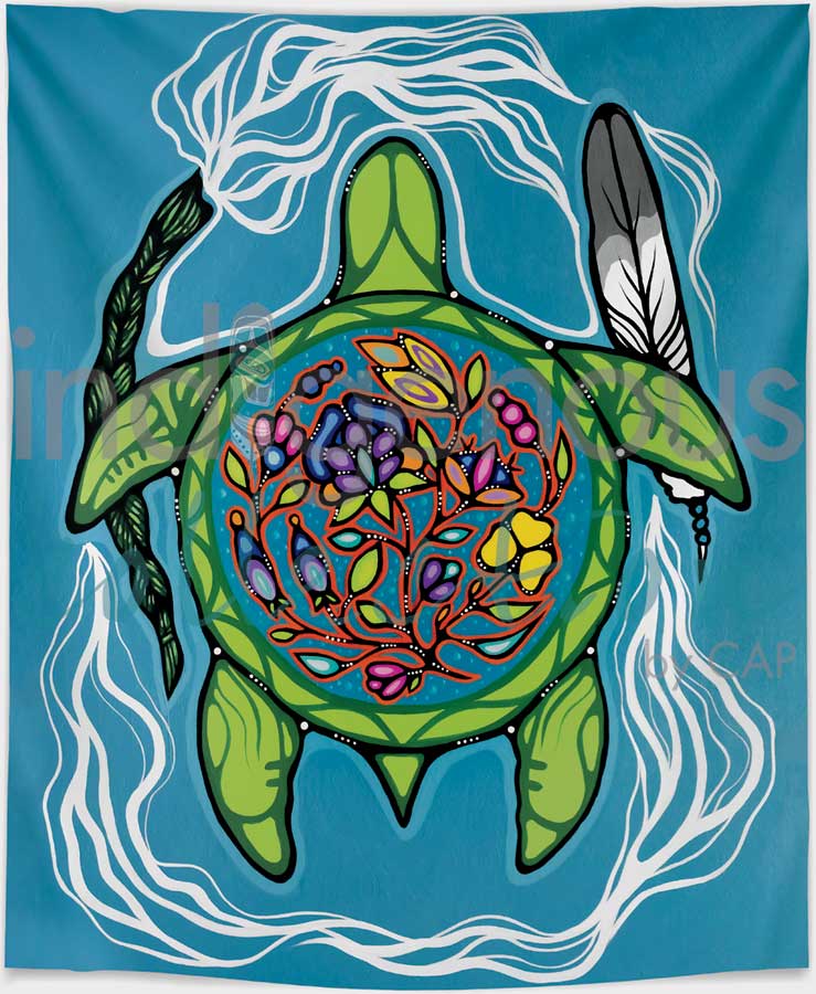 Indigenous Collection - Fleece Blankets