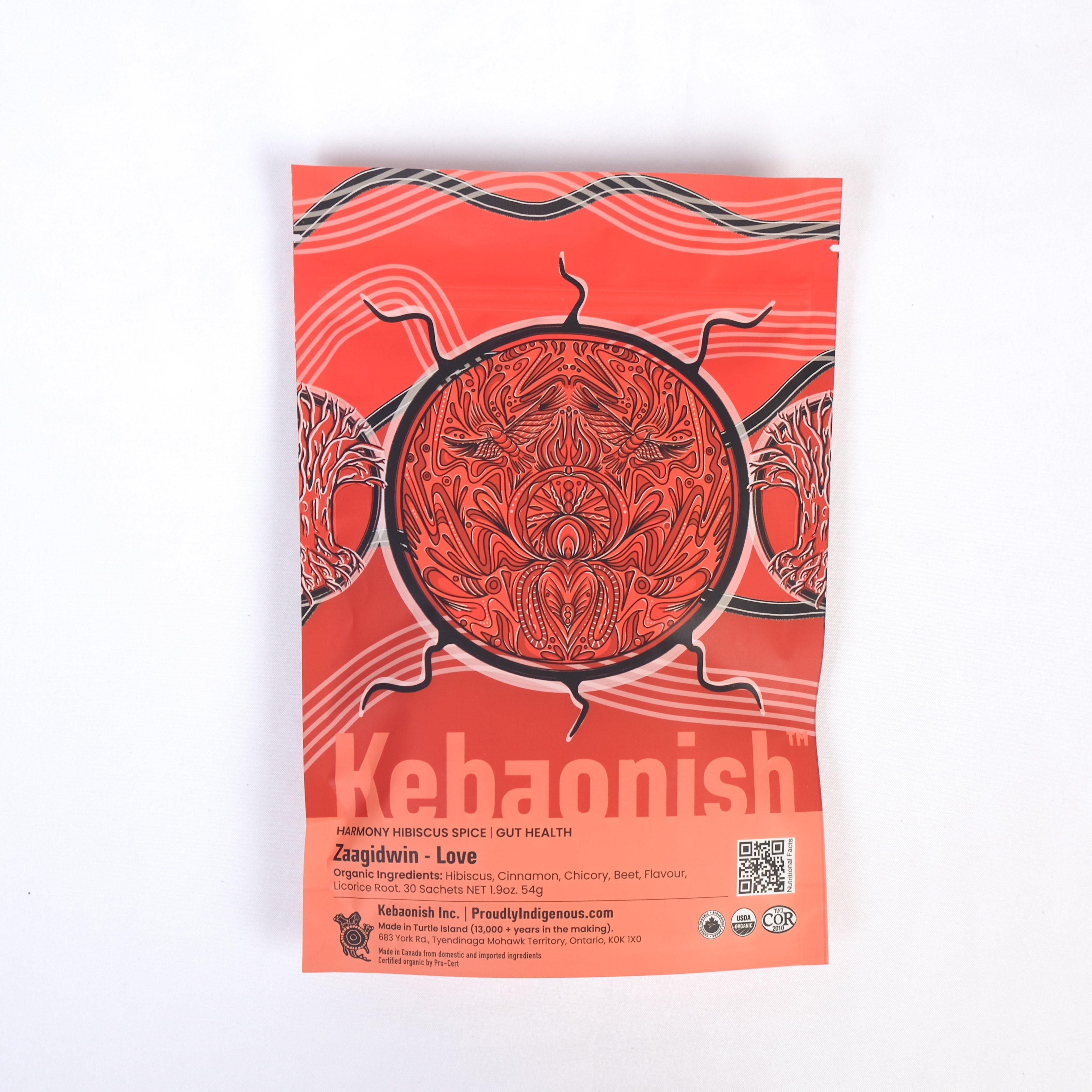 Kebaonish - Organic Tea (30 sachets & 1 pouch)