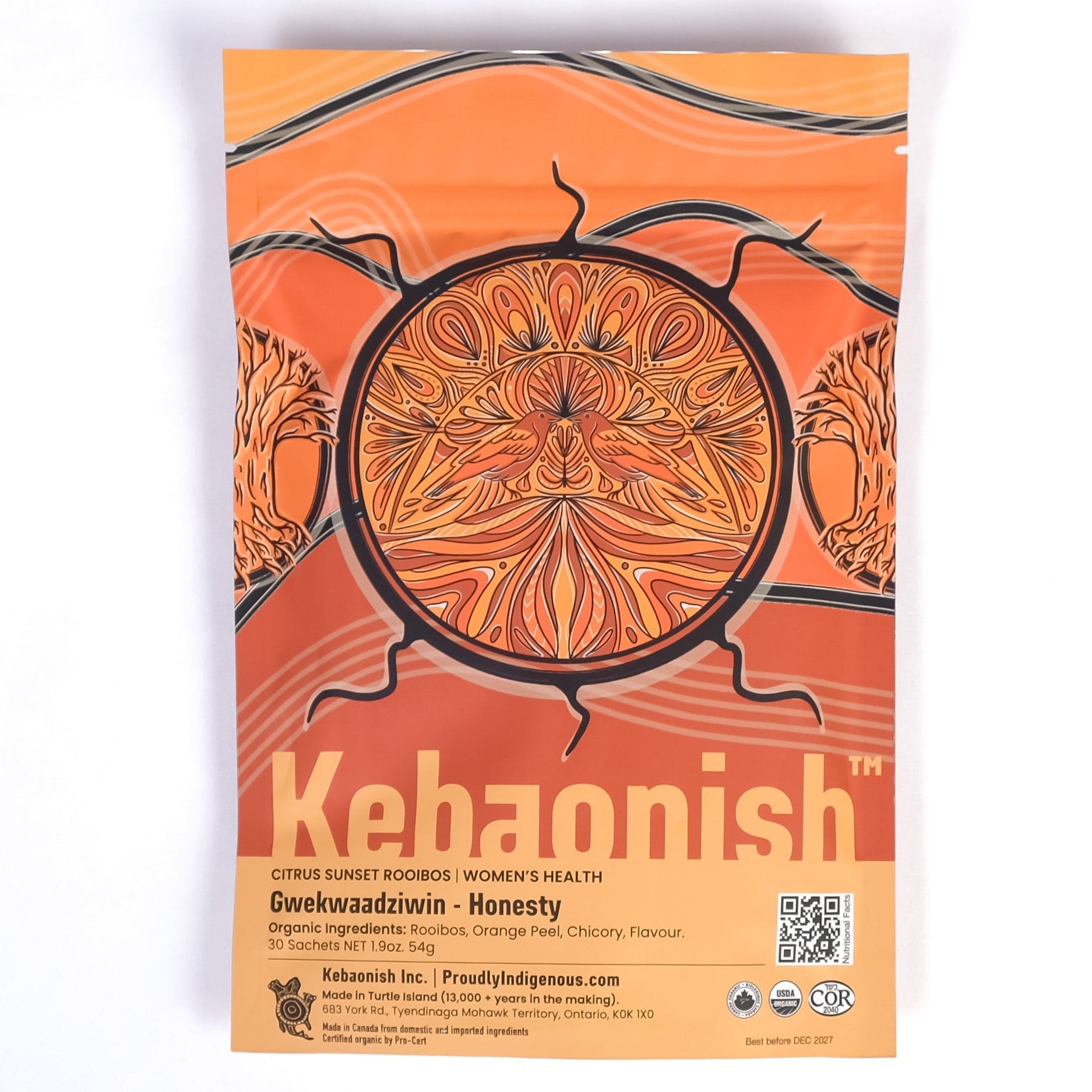 Kebaonish - Honesty Organic Tea (30 sachets)