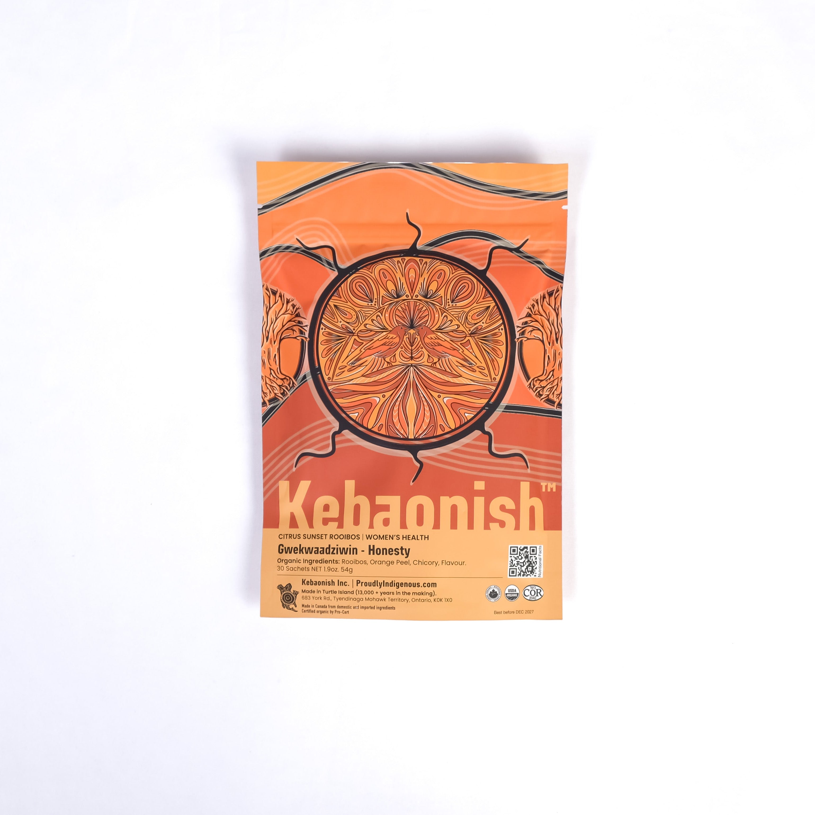Kebaonish - Honesty Organic Tea (30 sachets)