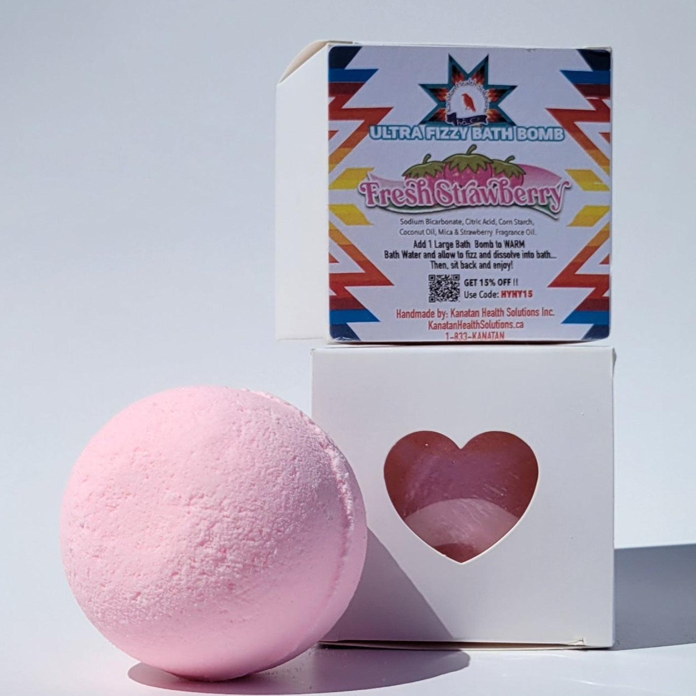 Strawberry Bath Bomb