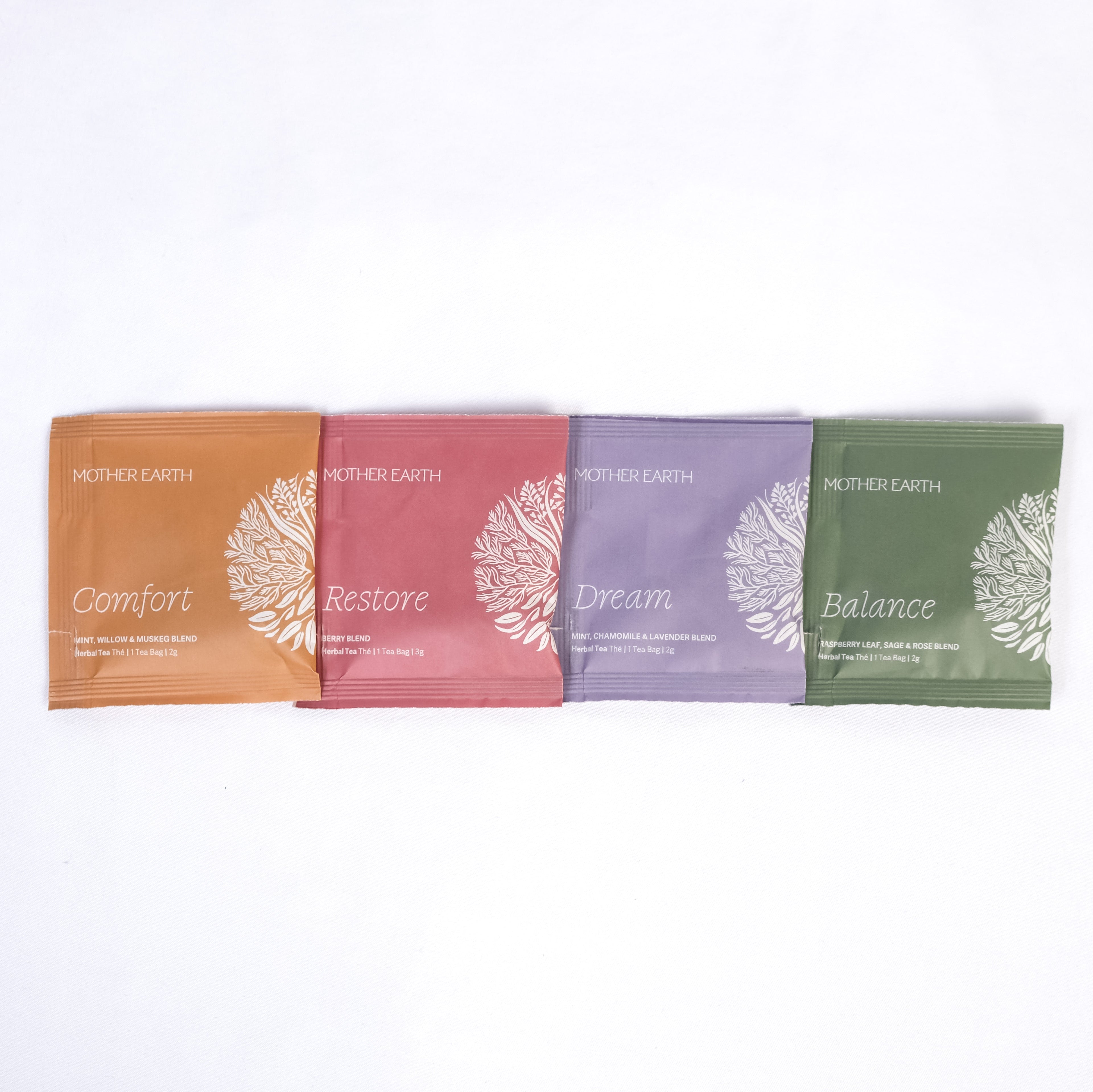 Mother Earth Essentials - Herbal Tea (15 per box & 1 pouch)