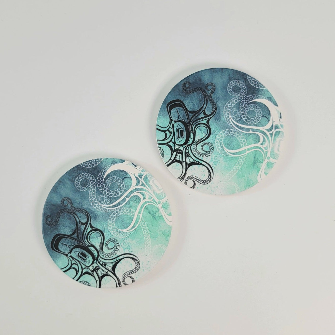 Octopus (Nuu) Ceramic Coasters