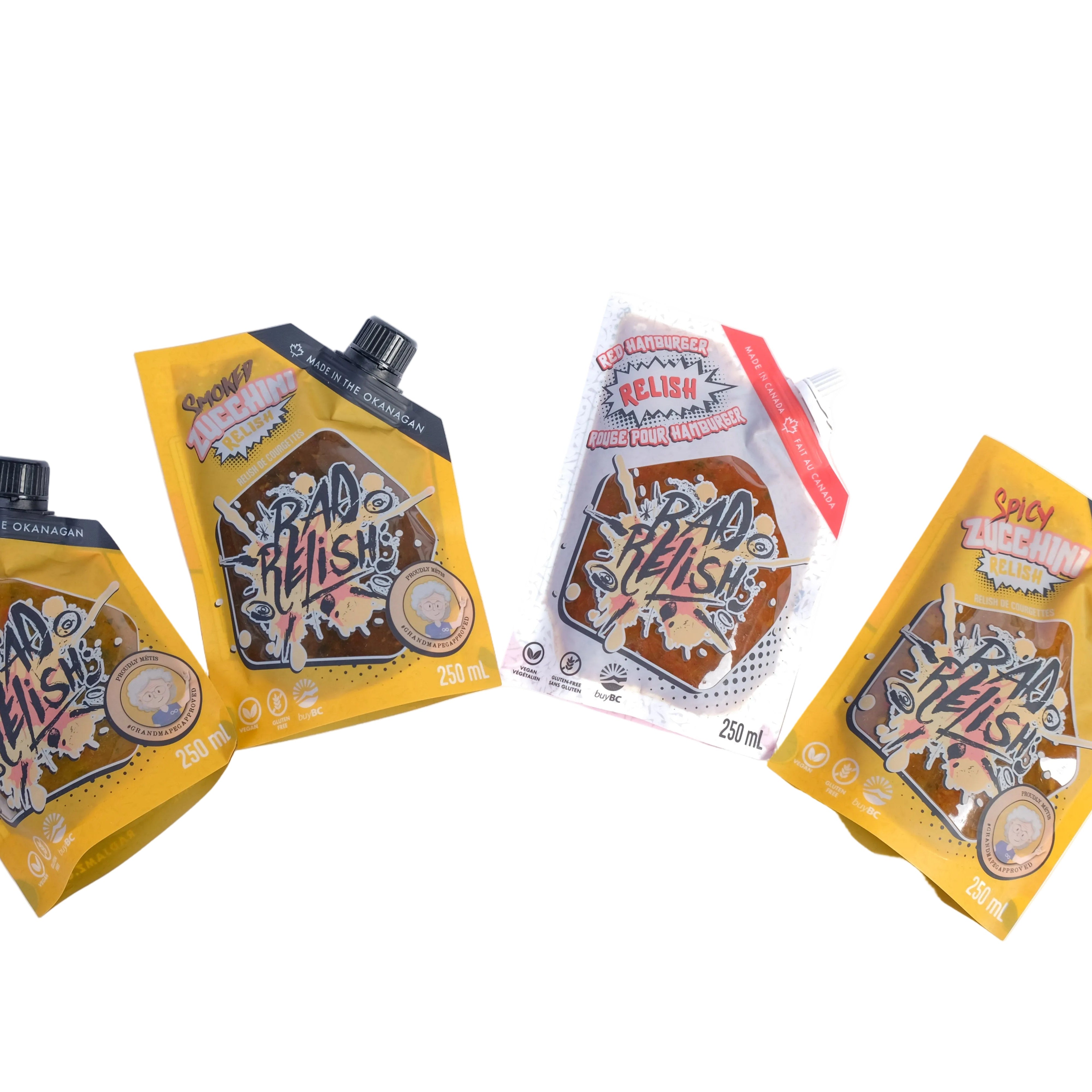 Rad Relish Squeeze Pack (250ml)