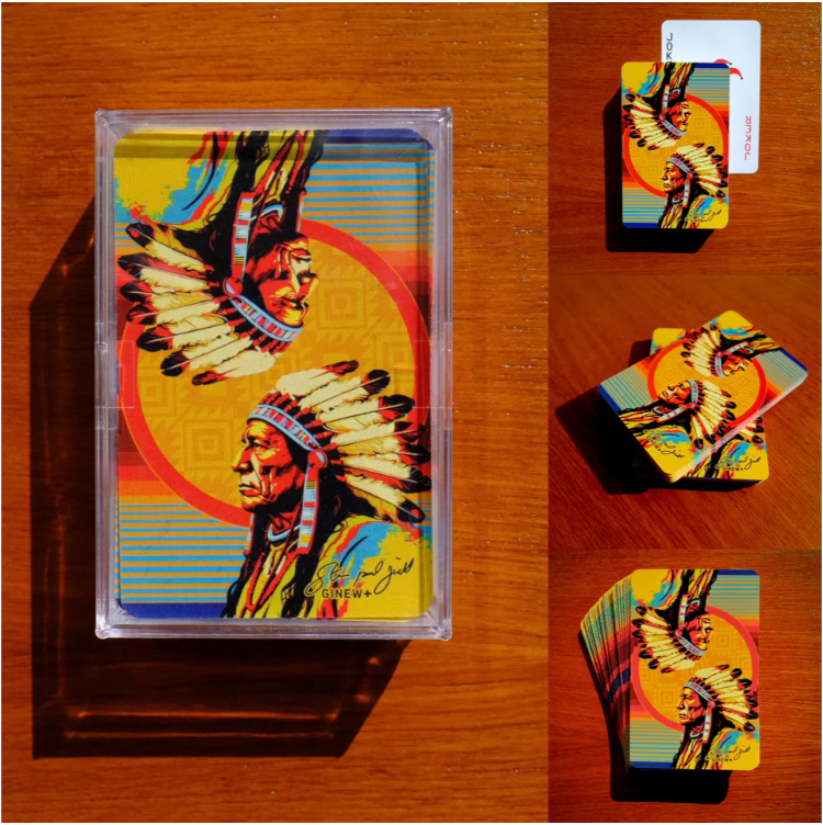 Steven Paul Judd Sitting Bull Playing Cards