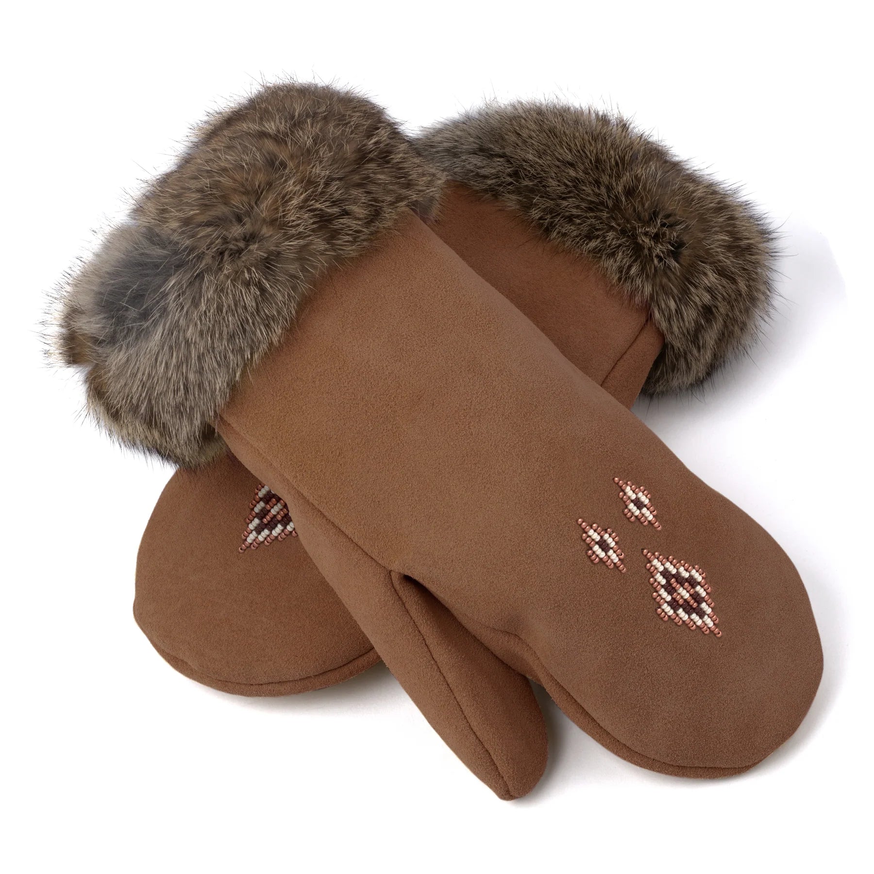Manitobah Mukluks Fur Trimmed Mittens