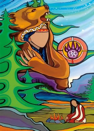 Art Print Card feat. Todd Baker - Indigenous Box