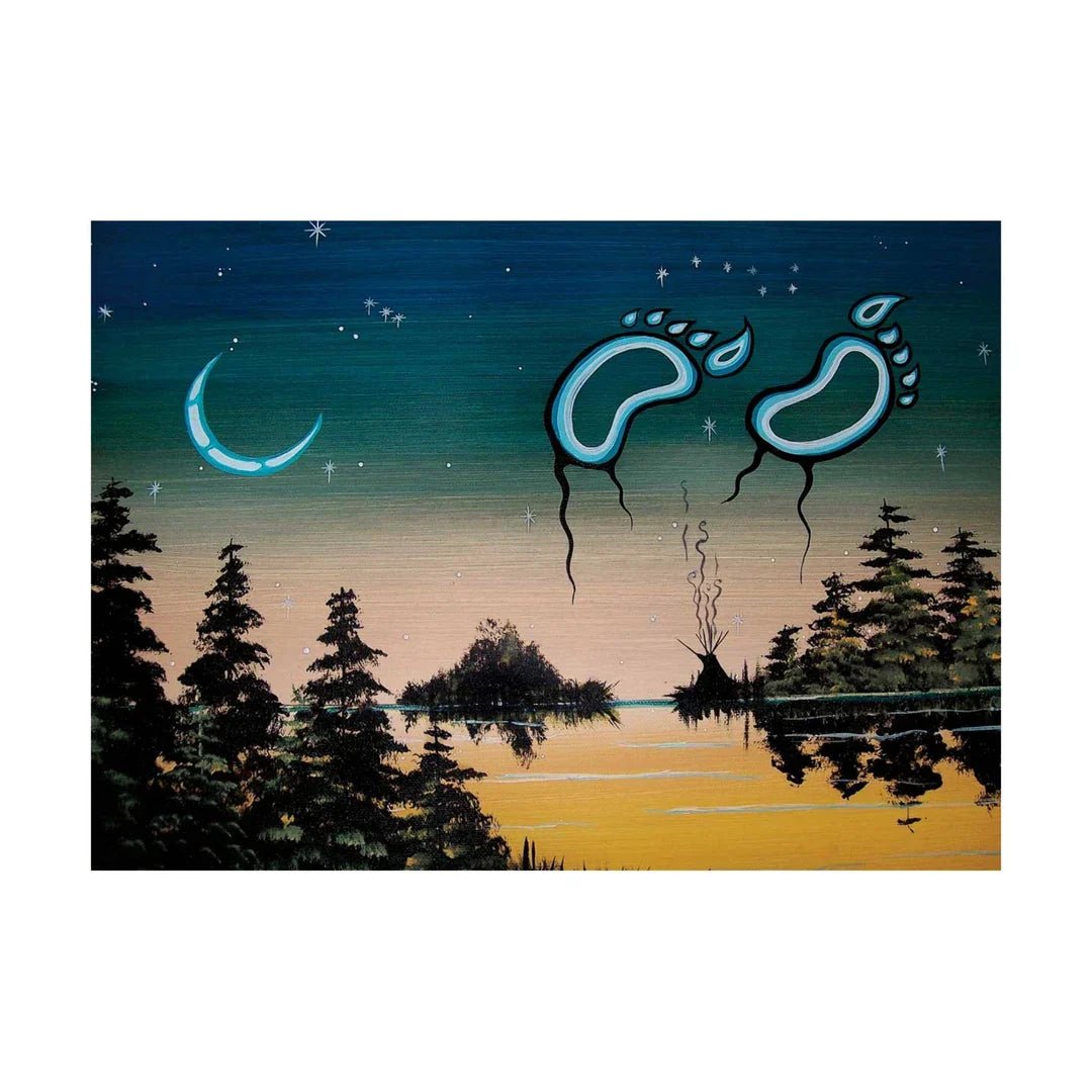 Art Print Card feat. William Monague - Indigenous Box