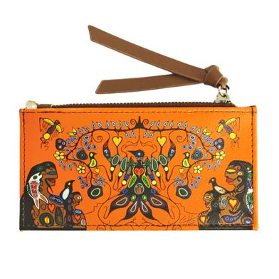Art Printed Card Case - Indigenous Box