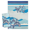 Art Printed Cotton Tea Towel - Indigenous Box