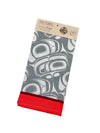 Art Printed Cotton Tea Towel - Indigenous Box