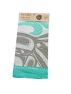 Art Printed Cotton Tea Towel - Indigenous Box