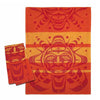 Art Printed Cotton Tea Towel - Indigenous Box