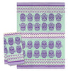 Art Printed Cotton Tea Towel - Indigenous Box