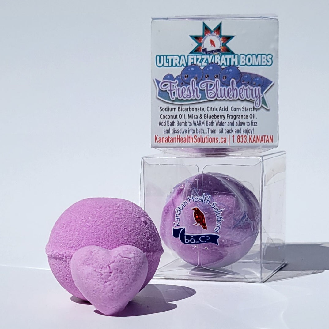 Blueberry Bath Bomb