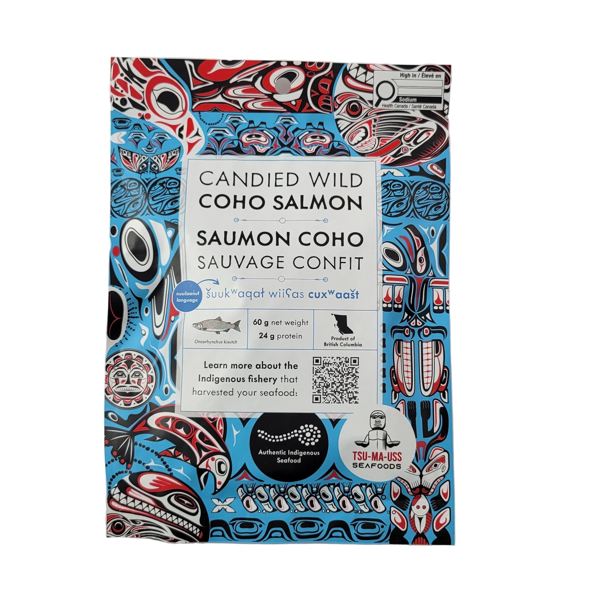 Candied Wild Coho Salmon