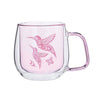 Coloured Double Wall Glass Mugs - Indigenous Box