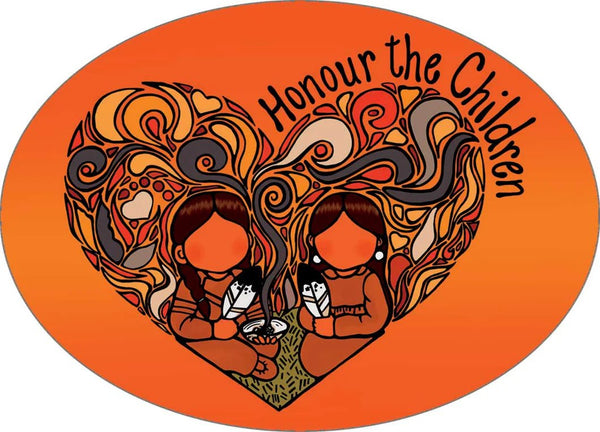 Honour the Children Sticker by Jackie Traverse - Indigenous Box