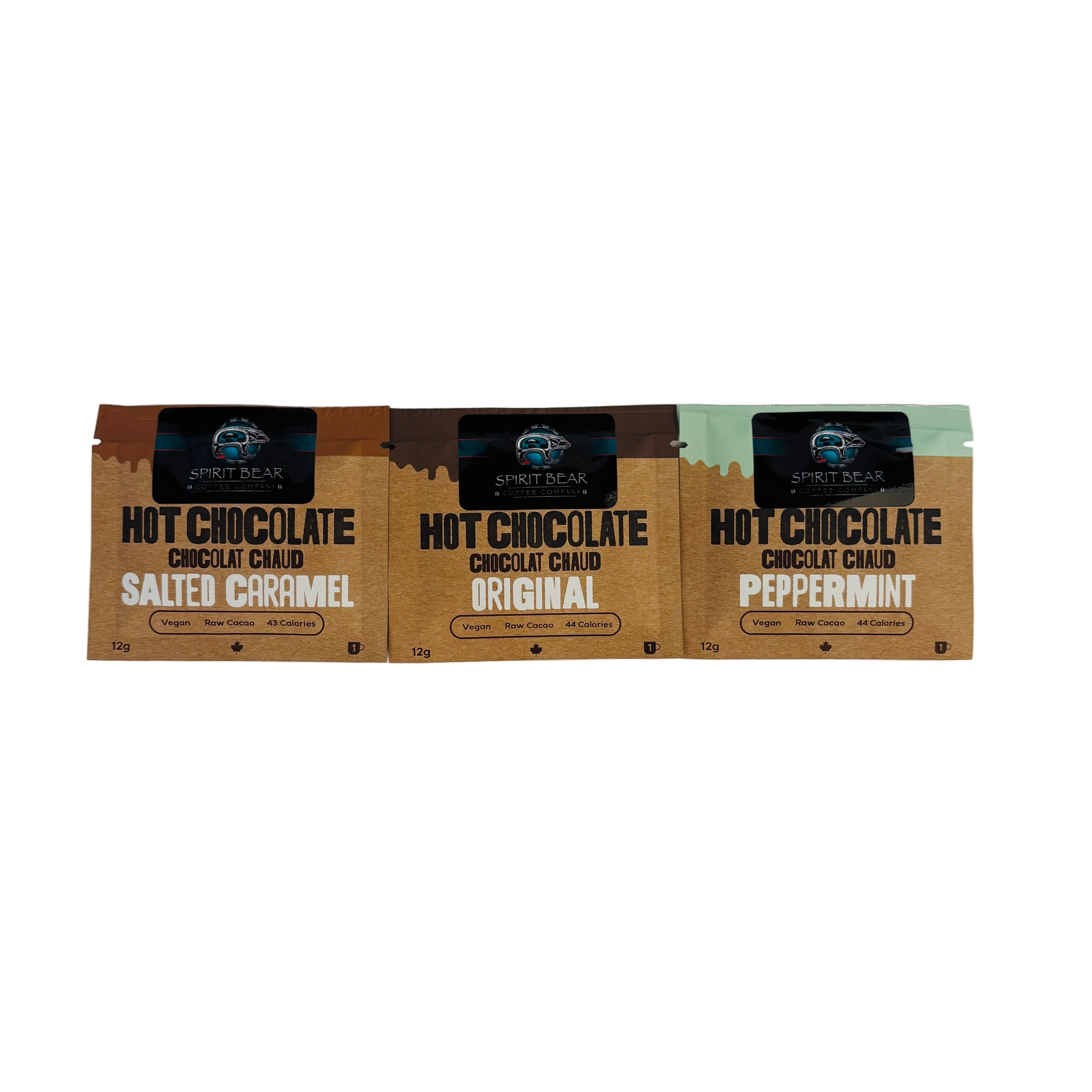 Spirit Bear Coffee - Hot Chocolate 12g single pouch