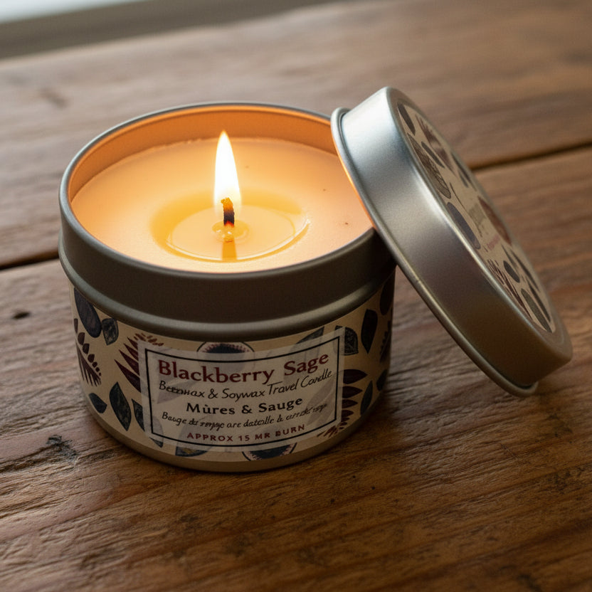 Blackberry Sage 15 hr Candle